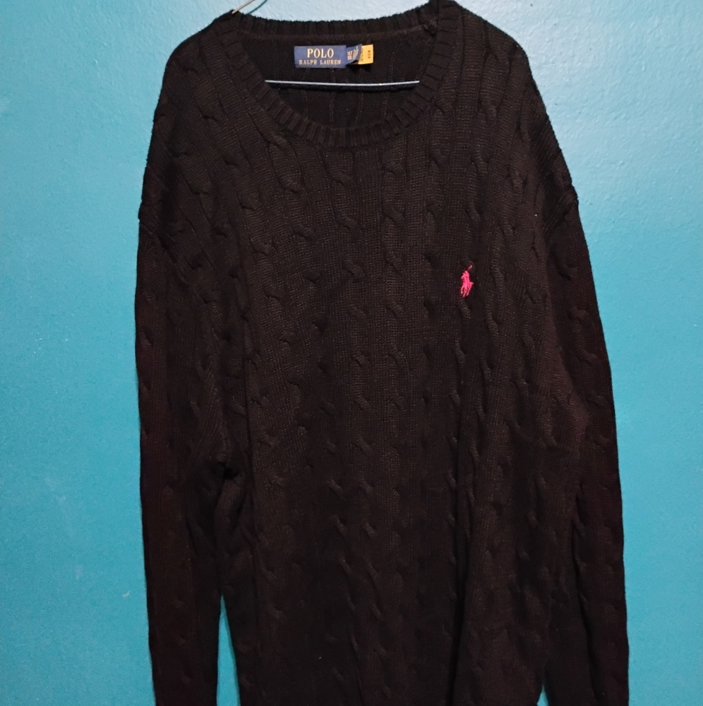 Polo by Ralph Lauren Black Sweater for Men